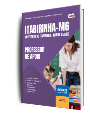 Apostila Prefeitura de Itabirinha - MG 2025 - Professor de Apoio