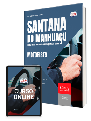 Apostila Prefeitura de Santana do Manhuaçu - MG 2025 - Motorista