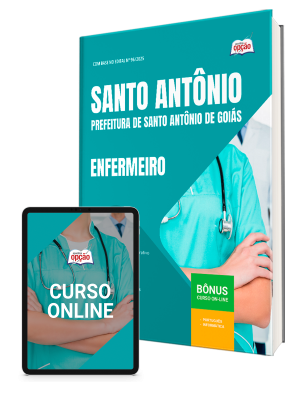 Apostila Prefeitura de Santo Antônio de Goiás - GO 2025 - Enfermeiro