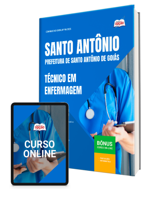 Apostila Prefeitura de Santo Antônio de Goiás - GO 2025 - Técnico em Enfermagem