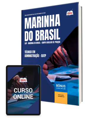 Apostila Marinha do Brasil - Corpo Auxiliar de Praças (CAP) 2025 - Técnico em Administração - QATP