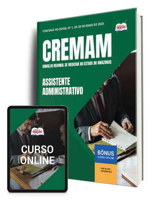 Apostila CREMAM 2025 - Assistente Administrativo