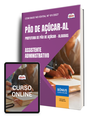 Apostila Prefeitura de Pão de Açúcar - AL 2025 - Assistente Administrativo