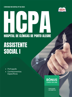 Apostila HCPA 2025 - Assistente Social I
