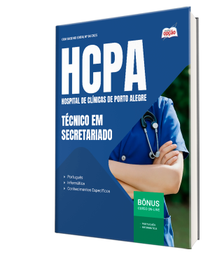 Apostila HCPA 2025 - Técnico em Secretariado