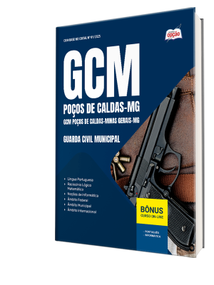 Apostila Prefeitura de Poços de Caldas - MG 2025 - Guarda Civil Municipal