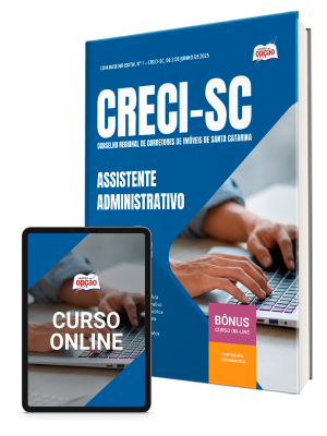 Apostila CRECI-SC 2025 - Assistente Administrativo
