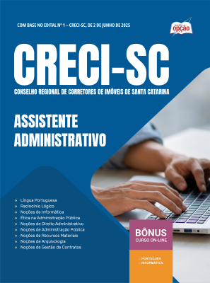 Apostila CRECI-SC 2025 - Assistente Administrativo