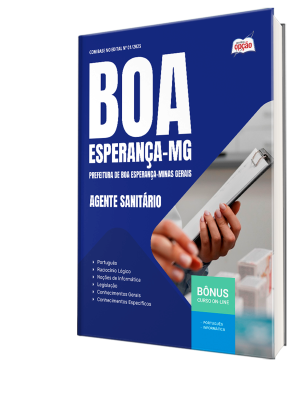 Apostila Prefeitura de Boa Esperança - MG 2025 - Agente Sanitário