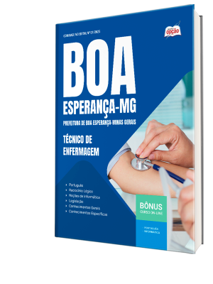 Apostila Prefeitura de Boa Esperança - MG 2025 - Técnico de Enfermagem