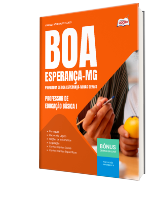 Apostila Prefeitura de Boa Esperança - MG 2025 - Professor de Educação Básica I