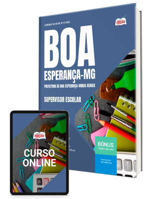 Apostila Prefeitura de Boa Esperança - MG 2025 - Supervisor Escolar