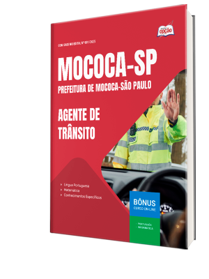 Apostila Prefeitura de Mococa - SP 2025 - Agente de Trânsito