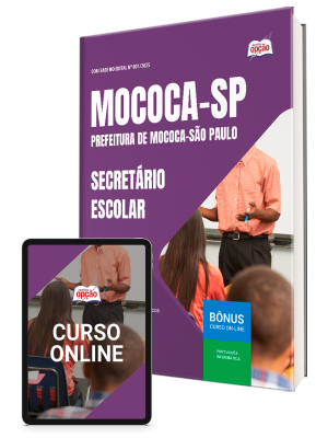 Apostila Prefeitura de Mococa - SP 2025 - Secretário Escolar