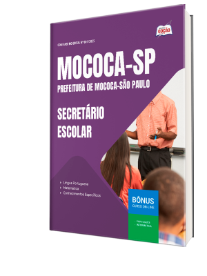 Apostila Prefeitura de Mococa - SP 2025 - Secretário Escolar
