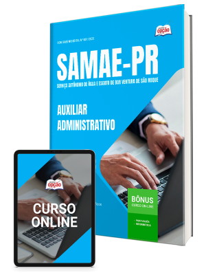 Apostila SAMAE-PR 2025 - Auxiliar Administrativo