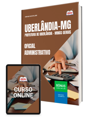 Apostila Prefeitura de Uberlândia - MG 2025 - Oficial Administrativo