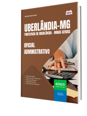 Apostila Prefeitura de Uberlândia - MG 2025 - Oficial Administrativo