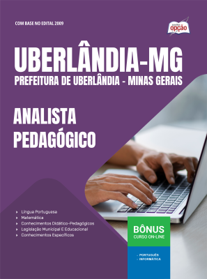 Apostila Prefeitura de Uberlândia em PDF - MG 2025 - Analista Pedagógico