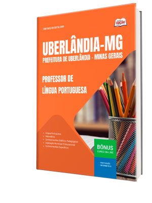 Apostila Prefeitura de Uberlândia - MG 2025 - Professor de Língua Portuguesa
