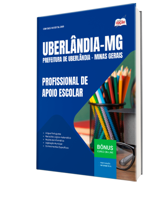 Apostila Prefeitura de Uberlândia - MG 2025 - Profissional de Apoio Escolar