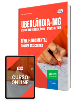 Apostila Prefeitura de Uberlândia - MG 2025 - Nível Fundamental - Comum aos Cargos