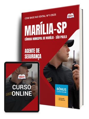 Apostila Câmara de Marília - SP 2025 - Agente de Segurança