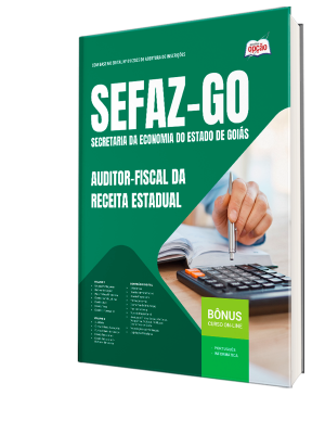 Apostila SEFAZ-GO 2025 - Auditor-Fiscal da Receita Estadual