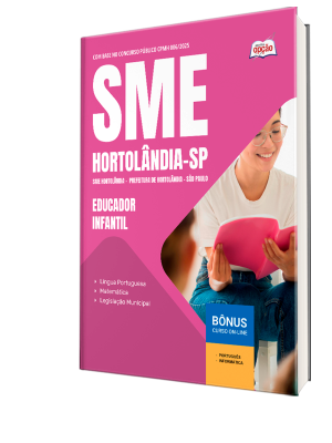 Apostila Prefeitura de Hortolândia - SP (SME Hortolândia) 2025 - Educador Infantil