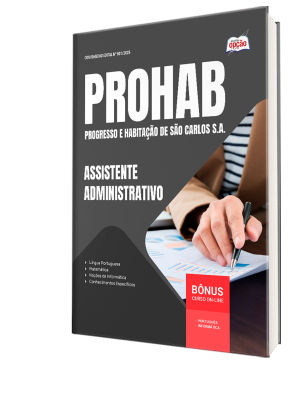 Apostila PROHAB - Assistente Administrativo