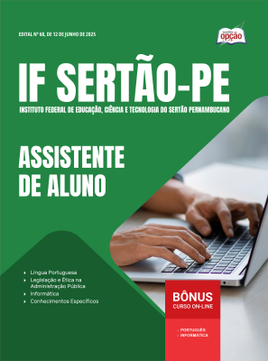 Apostila IF Sertão PE 2025 - Assistente de Aluno
