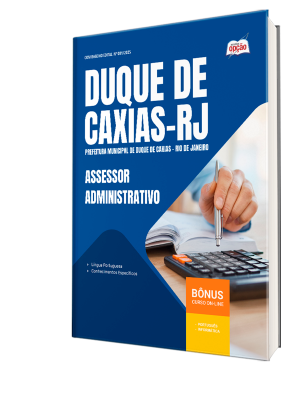 Apostila Prefeitura de Duque de Caxias - RJ 2025 - Assessor Administrativo