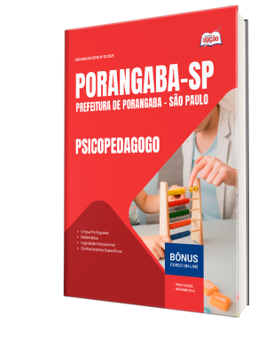 Apostila Prefeitura de Porangaba-SP 2025 - Psicopedagogo