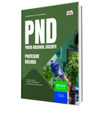 Apostila PND (CNU Professores) 2025 - Professor - Biologia