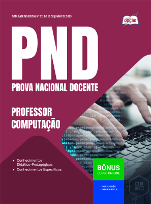 Apostila PND (CNU Professores) 2025 - Professor - Computação