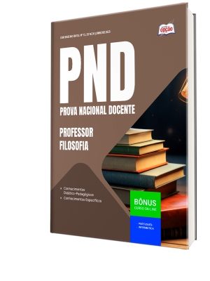 Apostila PND (CNU Professores) 2025 - Professor - Filosofia