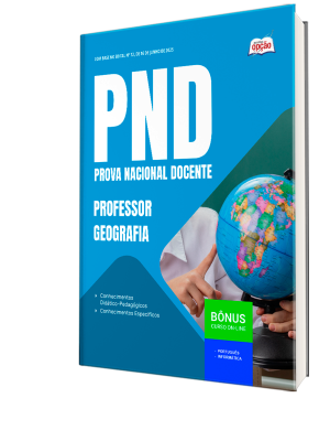 Apostila PND (CNU Professores) 2025 - Professor - Geografia