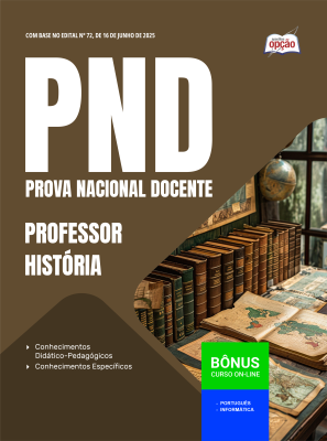 Apostila PND (CNU Professores) 2025 - Professor - História