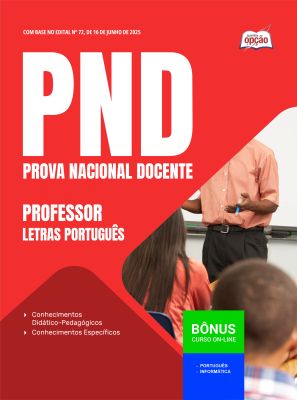 Apostila PND (CNU Professores) 2025 - Professor - Letras Português