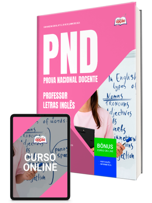Apostila PND (CNU Professores) 2025 - Professor - Letras Inglês