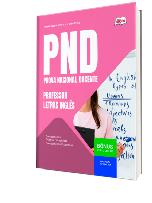 Apostila PND (CNU Professores) 2025 - Professor - Letras Inglês