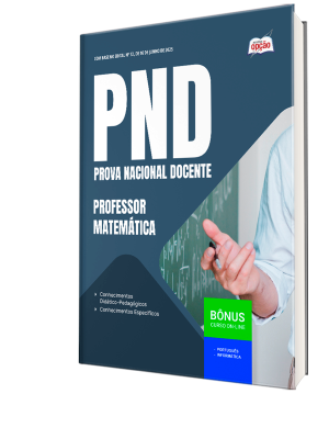 Apostila PND (CNU Professores) 2025 - Professor - Matemática