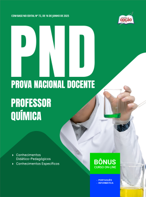 Apostila PND (CNU Professores) 2025 - Professor - Química