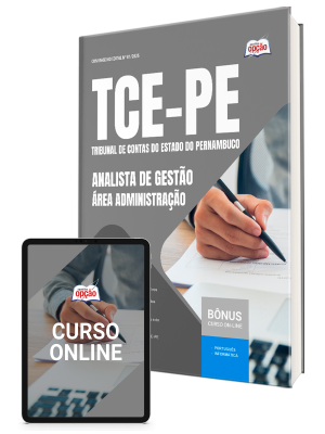 Apostila TCE-PE 2025 - Analista de Gestão - Área Administração