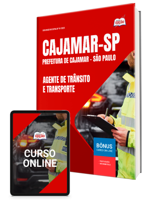 Apostila Prefeitura de Cajamar - SP 2025 - Agente de Trânsito e Transporte