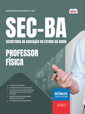 Apostila SEC-BA 2025 - Professor - Física