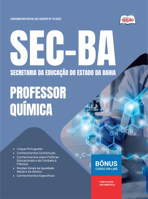 Apostila SEC-BA 2025 - Professor - Química