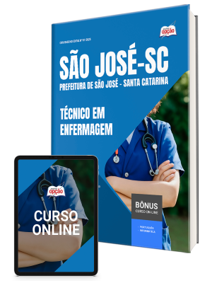 Apostila Prefeitura de São José - SC 2025 - Técnico em Enfermagem
