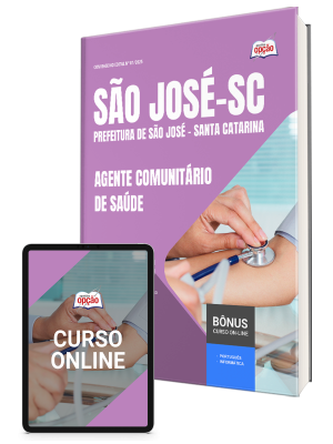 Apostila Prefeitura de São José - SC 2025 - Agente Comunitário de Saúde