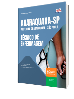 Apostila Prefeitura de Araraquara - SP 2025 - Técnico em Enfermagem